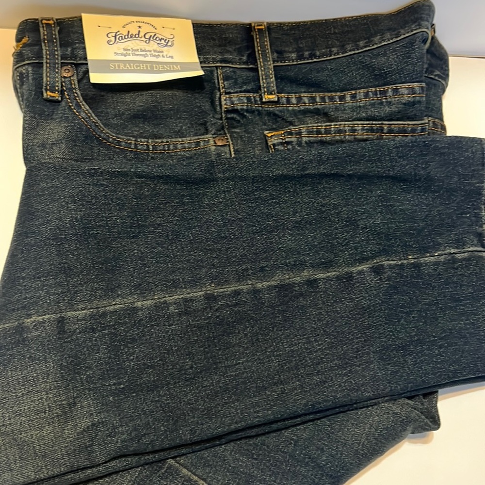 Faded Glory Straight Denim
